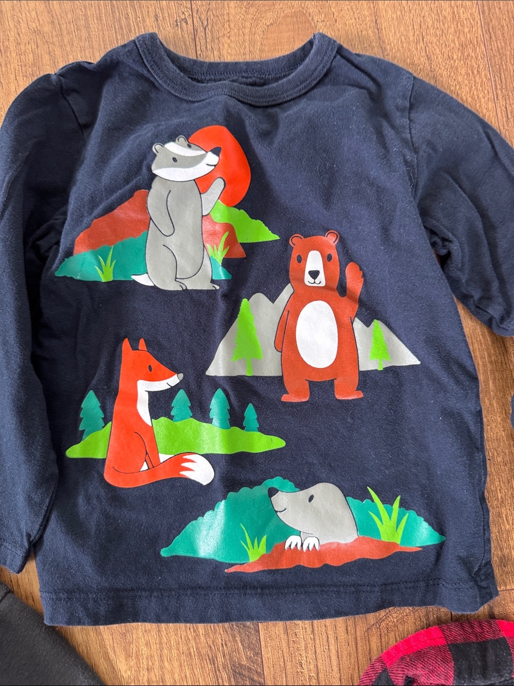 Bundle of toddler long sleeve shirts, size 2T - Picture 3 of 5